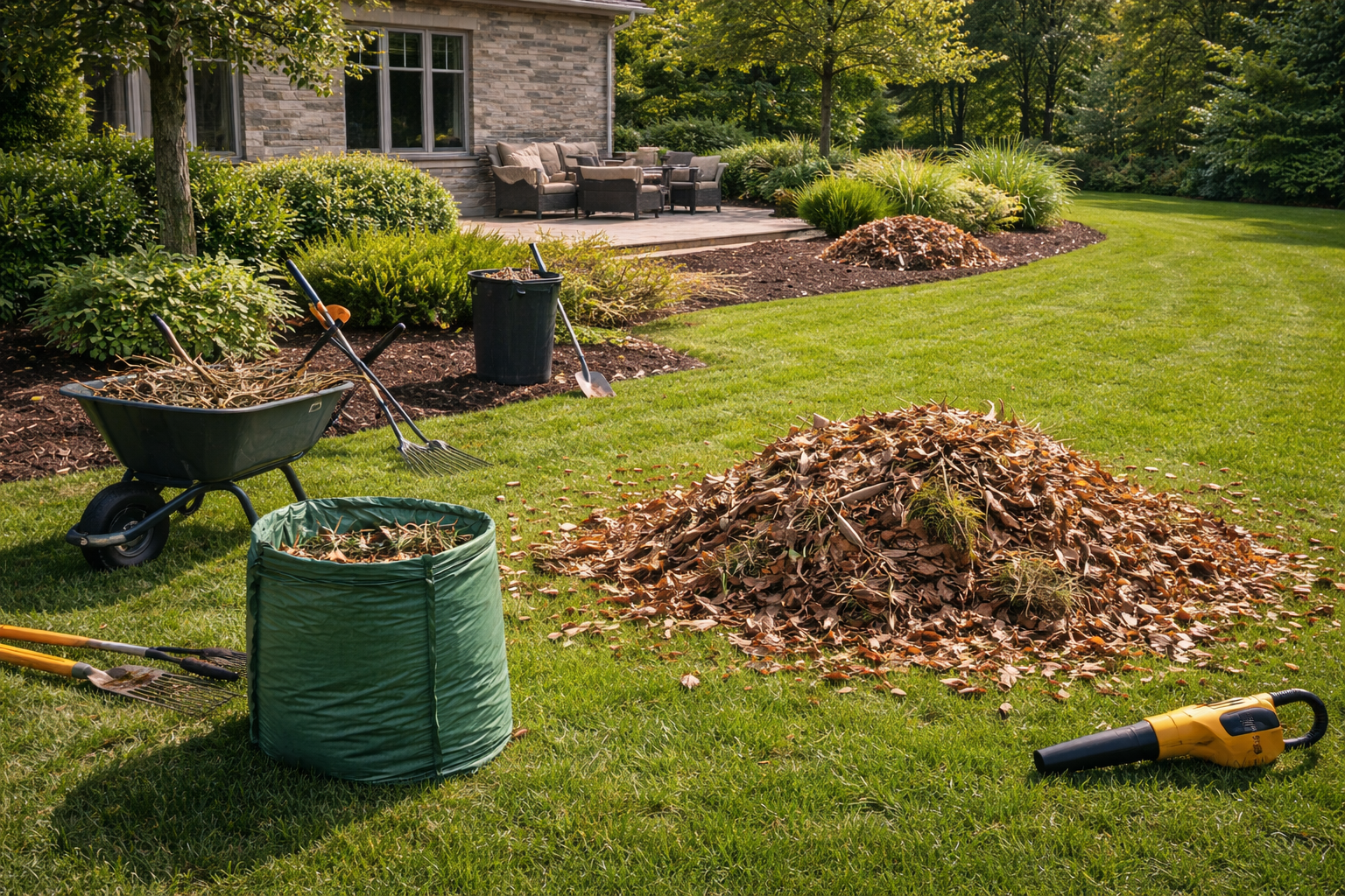 Spring and fall cleanups